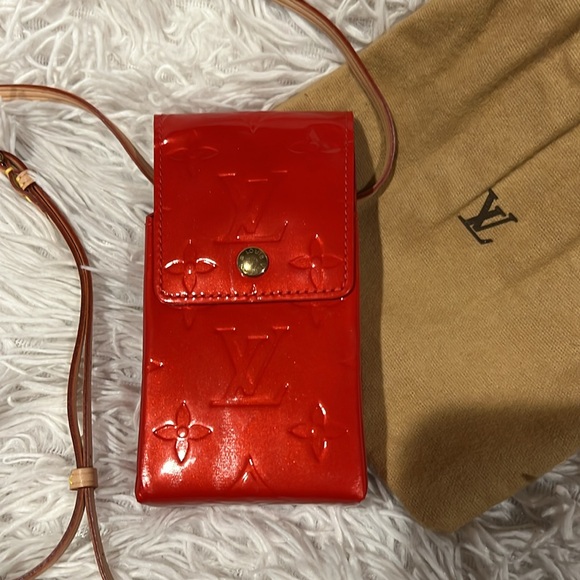 Louis Vuitton Vernis Mono cigarette case red - Picture 2 of 9